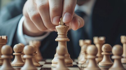 Poster - Master strategic thinking how a business mindset fuels effective decision-making and enhances adaptability in competitive environments