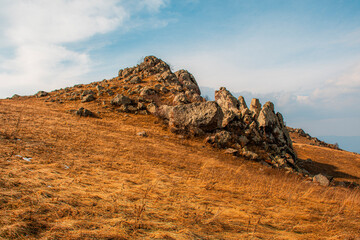 Wall Mural - landscape of the mountains