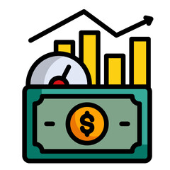 Wall Mural - Economic Indicators Icon