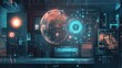 © Charoen - The potential of quantum computing opening new frontiers in physics and computational science. Illustrations