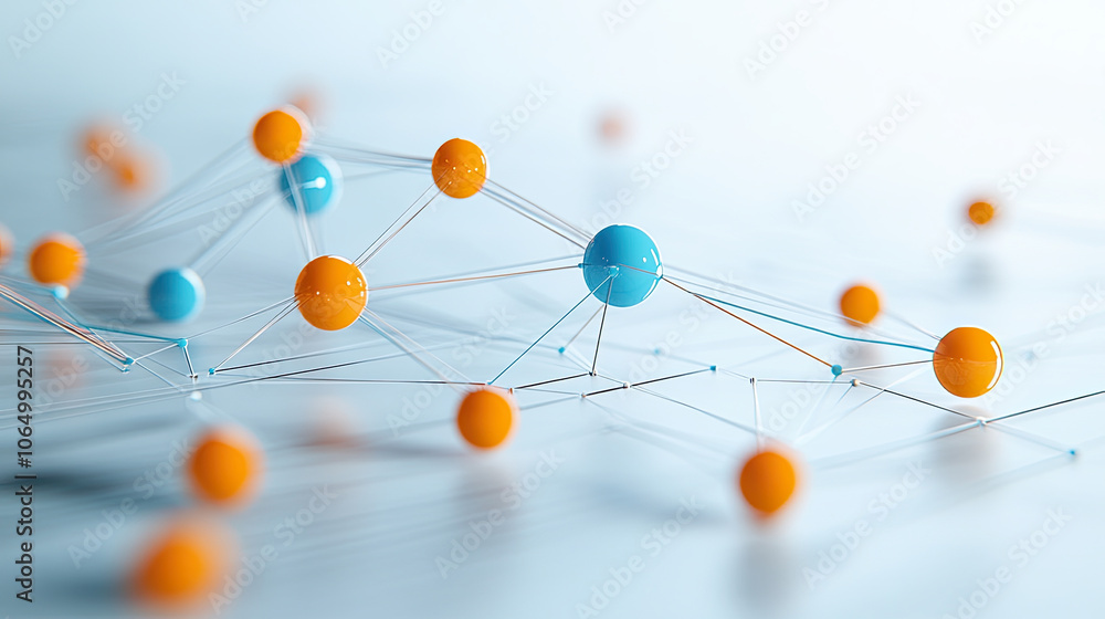 Innovative graphic of portfolio optimization algorithm with colorful ...
