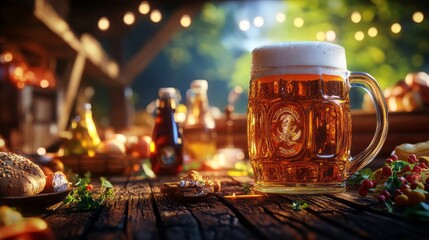 oktoberfest party concept 