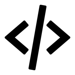 code glyph icon