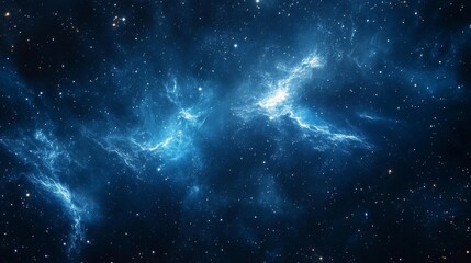 Wall Mural - a celestial tapestry of stars and nebulae