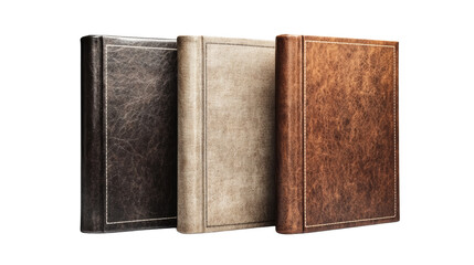 Classic Leather Photo Albums in Elegant Tones