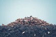 © masud - Pile of Fallen Leaves on Soil: Nature's Decomposition Cycle