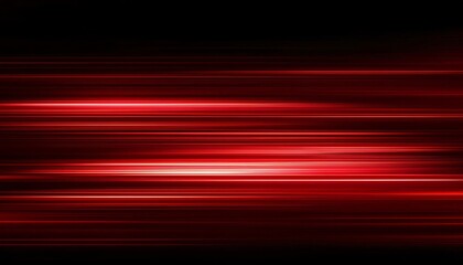 Horizontal red streaks create a dynamic abstract background, evoking speed and motion in a vibrant design