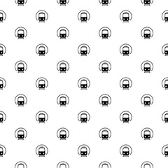 Metro icon pattern seamless isolated on white background