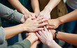 © Mobasser - group of people holding hands