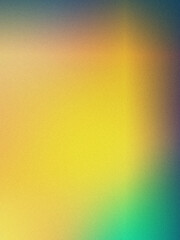 Wall Mural - yellow green colorful gradient light effect leaks noise grain grunge retro abstract blurred effect s