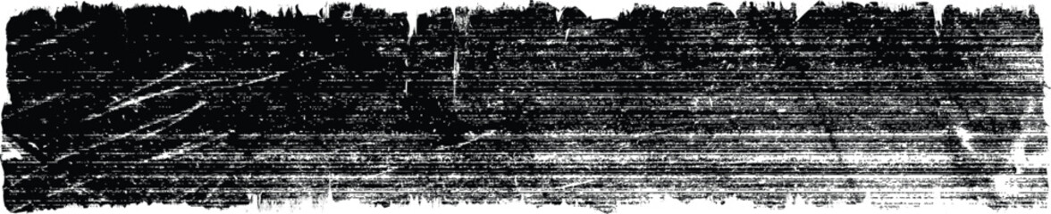 Poster - Brush paint .Grunge Paint Roller . Vector brush Stroke . Distressed banner . Black stripe with rough edges. paintbrush design element . Gradient brush . Bulge line . Distress textured stroke