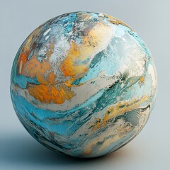 Wall Mural - magic planet colored texture 