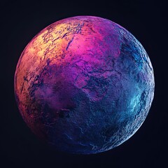 Wall Mural - magic planet colored texture 