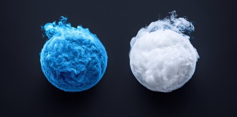 Wall Mural - the energy burst effect has swirling blue particles and a glowing energy burst. it's perfect for ove