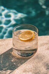 Poster - Water with Lemon Slice