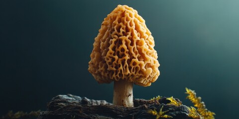 Canvas Print - Mushroom on Rock