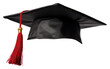 © Rawpixel.com - PNG Graduation cap fly white background intelligence achievement.