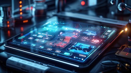 Futuristic Technology Interface