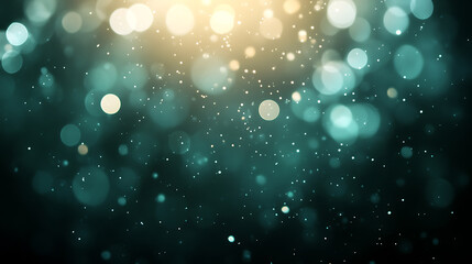 Leinwandbilder - White green blurred gradient on dark grainy background, glowing light spot, copy space