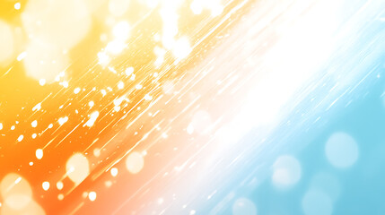 Leinwandbilder - Blur glow overlay, Lens flare filter, Bokeh sunlight glare leak, Retro illumination effect, Defocused orange blue white light abstract background