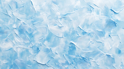 Poster - Abstract Wide Angle light blue stucco Background, Wall building Close up, Rough Surface plaster Texture With Copy Space for design