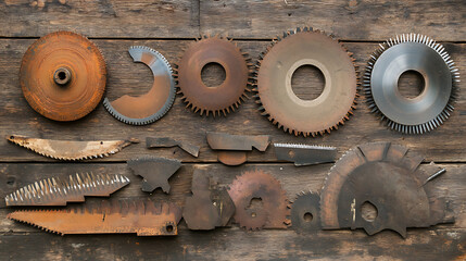 Poster - Various circular saw blades