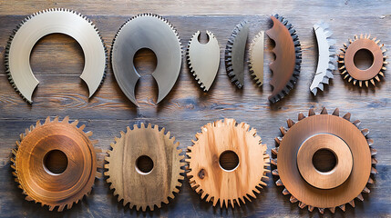 Poster - Various circular saw blades