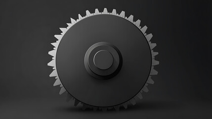 Fototapete - High-quality vector illustration of a circular saw blade