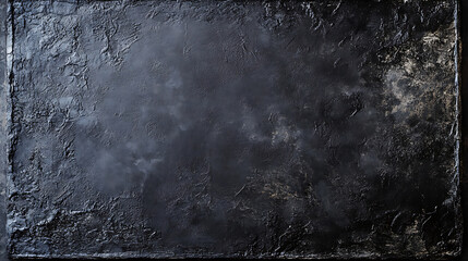 Fototapete - old black background grunge texture blackboard chalkboard concrete