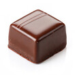 © Nirmal - Chocolate thins with white cream filling isolated on white,Pile of chocolate square candies with cocoa filling isolated on a white background