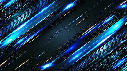 Futuristic blue black digital background diagonal line glow,sleek abstract design sci-fi,dynamic high tech effect,modern wallpaper,web,backdrop,ai,intellectual intelligence,science,speed,fast,texture