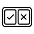 © spacepixel - Button Choice icon