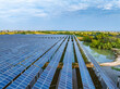 © 可 庄 - Aerial photography of solar photovoltaic array
