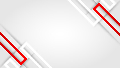 Red white modern abstract background design