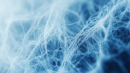 Delicate Blue Spiderweb Texture