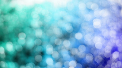 Wall Mural - Colorful glowing lights blur bokeh abstract background Glittering aesthetic textured pattern