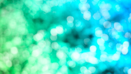Wall Mural - Colorful glowing lights blur bokeh abstract background Glittering aesthetic textured pattern