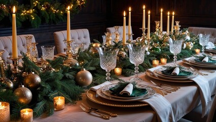 Elegant Christmas Dinner