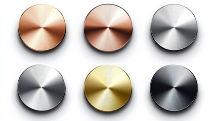 Features include metallic finishes like rose gold, bronze, silver, steel, holographic, and gold.