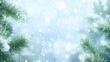 © Johannes - Christmas holidays banner, tree, bokeh background