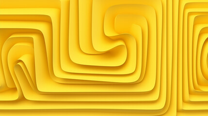 Wall Mural - Abstract modern yellow gradient waves background with copy space for text. Minimal concept.