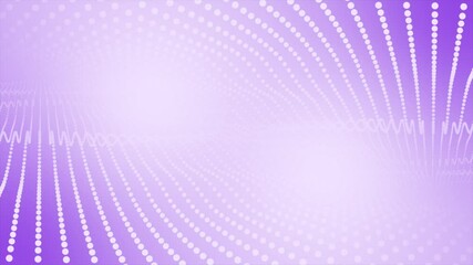 Purple color wavy circular dots modern design 3d seamless background