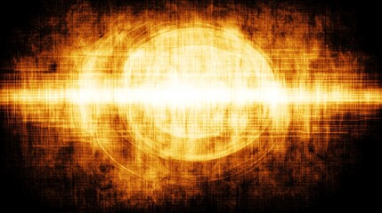 Poster - Explore the future of technology with glowing elements and abstract designs in digital art
