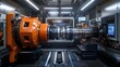 © suriya - Large machinery for manufacturing car parts is working in an automatic production line