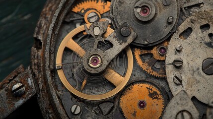 Explore the intricate mechanics of vintage watch movements revealing timeless engineering marvels