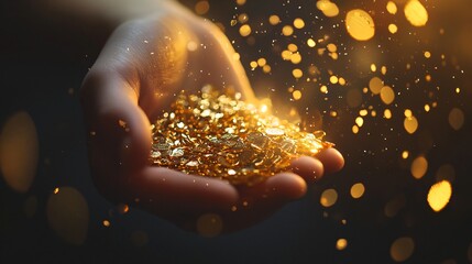 Poster - Investing in gold how diversification enhances your savings strategy for wealth growth