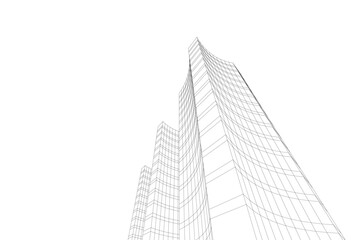 Wall Mural - architecture building. design background vector illustration