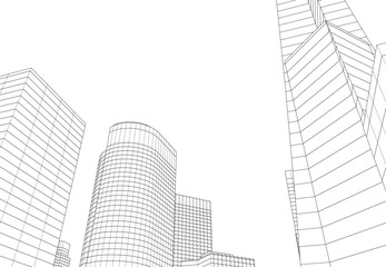 Wall Mural - architecture building. design background vector illustration