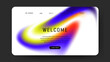 © Resa - futuristic landing page with fluid gradient design