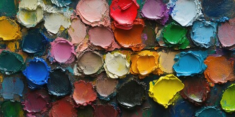 Colorful Paint Chips